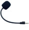 Replacement Mic Mikrofon Kompatibel mit Logitech G Pro/G PRO X 7.1 Gaming-Headset Rauschunterdrückung Flexibel Noise Cancelling Mikrofon mit Schaumstoffabdeckung Winddicht