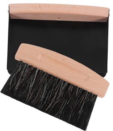 POPETPOP 1 Ensemble De Balai De Bureau Pelle À Poussière Pelle À Poussière Et Balayette De Table Balais D'Intérieur Pour Balayer Petit Balai D'Intérieur Petites Brosses Pour