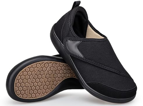Gaatpot Scarpe per Diabetici Donna Uomo Ortopediche Regolabili | Scarpe per Passeggio, Pianta Larga, Casual Ciabatte, Persone Anziane Leggere y Antiscivolo