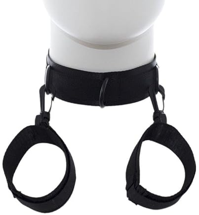 Yoga bondage krage handbojor, fitness stretching scenarier, nacke och handled ansluten design