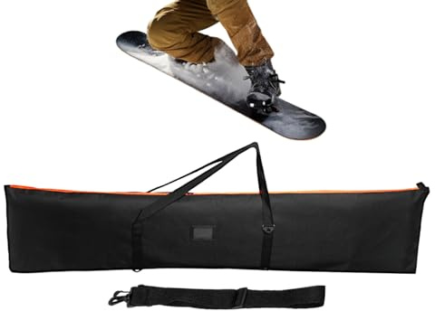 Yidueace Snowboard Tasche - wasserdichte Schutz-Tasche zur Aufbewahrung von Wintersport-Equipment und Zubehör,Tasche Zum Tragen Von Ski | Für Männer Frauen Erwachsene Professionelle Training Und