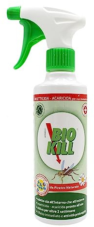 Enpro Italia Bio Kill da piretro Naturale - Insetticida/Acaricida 375 ml
