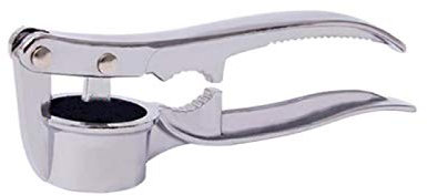 HUOQILIN Presse Ail en Professionnel Presse-ail en Acier InoxydableI 4EN1 : Casse, Ouvre Bouteille/Hachoir Ail Manuel/Coupe Ail, Couteau pour Ail/Garlic Press/Broyeur Ail Et Ecrase Gingembre