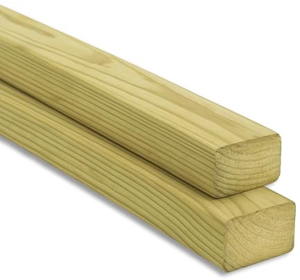 Gartenwelt Riegelsberger Kantholz 35x55 mm Länge 150 cm Kiefer imprägniert | Konstruktionsholz Latten 4-seitig glatt gehobelt Bau- & Gestaltungsprojekte Langlebigkeit Witterungsresistenz