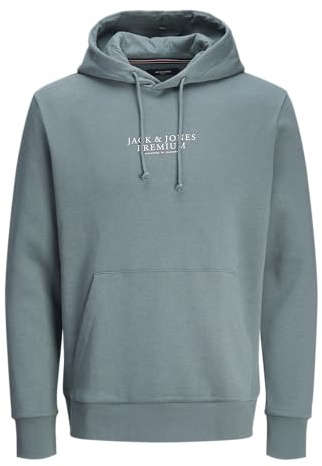 JACK & JONES Homme Jprbluarchie Noos Sweatshirt À Capuche, Goblin Blue., L EU