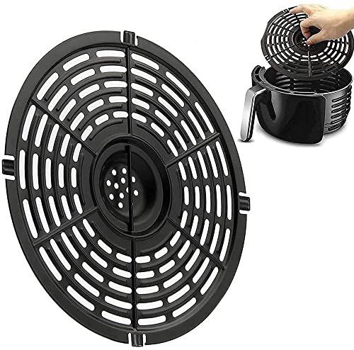 Bandeja De Parrilla Para Freidora De Aire, Accesorios De Freidora De Aire | Reemplazo De La Bandeja De Cocción para Freidoras De Aire, Parrillas, No Pegajosas (22cm)