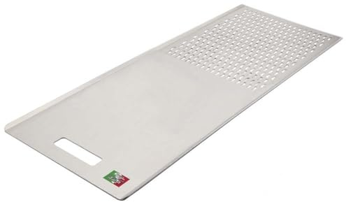 Giemme Asse per Pizza al Metro in Alluminio Anodizzato, Uso Professionale, con Maniglia (33 x 90 cm)