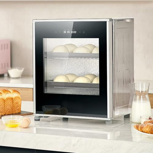 XDLYWUZIQ Boîte à Pain, Machine à Lever La Pâte électrique De 40 L, Machine De Fermentation du Pain Au Yaourt De Cuisine avec Contrôle De L'humidité Et De La Température