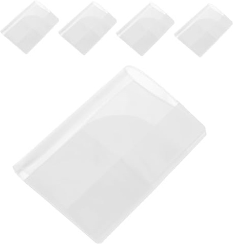 GRIRIW 5stücke Transparente Reisepasshülle Wasserdichter Schutz Für Reisepass Reise-dokumenten-Organizer Für Zuhause Und Unterwegs Klare Passhüllen Für Effiziente