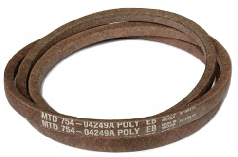 Courroie pour moteur variateur de tracteur tondeuse 754-04249A Ø extérieur 180,34 cm - MTD