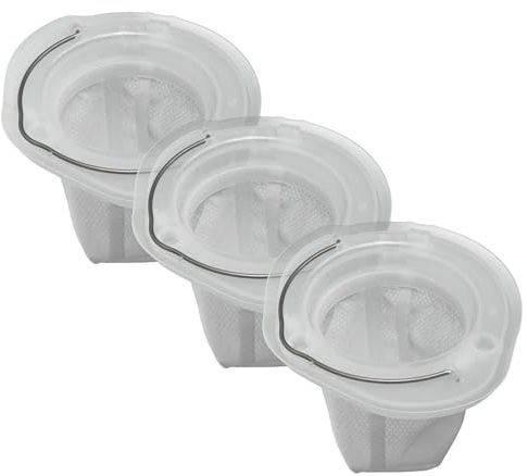 vhbw 3x Filter kompatibel mit Black & Decker Dustbuster DVJ215 | DVJ315, DVJ320, DVJ325 Staubsauger - Schmutzfilter, Filtereinheit