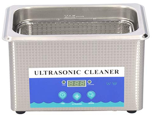 Nettoyant Chronométré Machine à Laver à Ultrasons 0,9 L pour le Nettoyage Pièces Matériel Bagues Bijoux DK-009A 35W(FICHE EU AC220V), Nettoyeur à ultrasons, Machine nettoyage à ultrasons