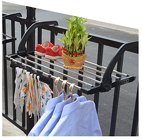 HJXX Wäscheständer Balkon Schuhständer Klappfenster Windel Trocknung Rack Wäsche Wäschetrockner Indoor Tuch Aufbewahrungsständer Rundschlauch Clothes Drying Rack (Size : 32X40cm)