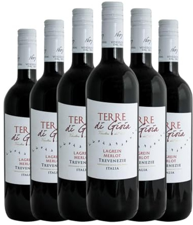 Tre Lagrein Merlot Venezia 75 cl Vino tinto (Caja de 6 Botellas de 75 cl)
