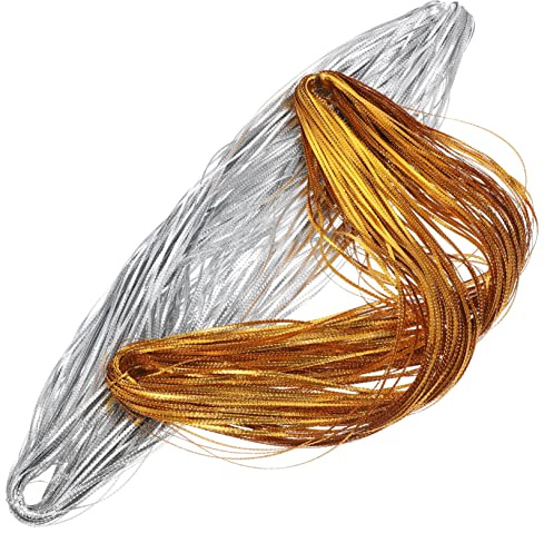 CANIGHT 2sätze Haarschmuck Haargarn Für Frauen Und Mädchen Tiefgold Für Kreative Flechtfrisuren Und Besondere Anlässe