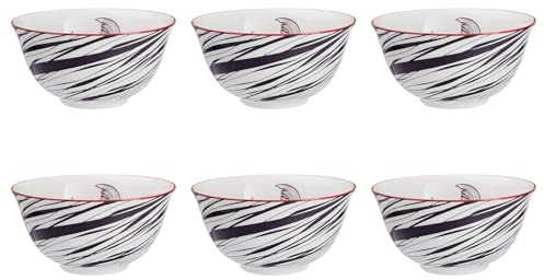BUTLERS 4er Schalen Set 520ml – ORNAMENTS – Bunte Porzellanschalen mit gemustertem Dekor | Müslischalen im orientalischen Design | Spülmaschinengeeignet