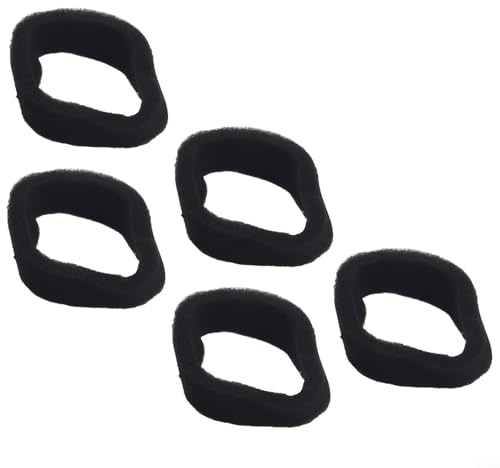 5 Luftfilter für Rasentrimmer, passend für viele Modelle mit Innengröße von 50 mm x 43 mm, aus Schwamm