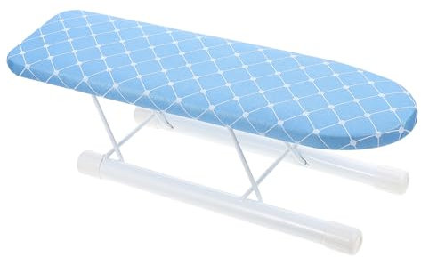 GLEAVI Asse Da Stiro Pieghevole Mini Tavolo Da Stiro Household Con Supporto Stabile e Base Antiscivolo Per Maniche e Camicie Strumento Compatto Per Casa e Viaggio