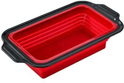 Vassoio per muffin in silicone antiaderente per 12 o 6 tazze, design pieghevole per torte e pane facilmente a casa