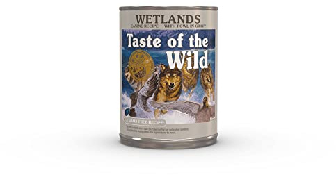 Taste of the Wild Wetlands formel i sås, 12 x 390 g