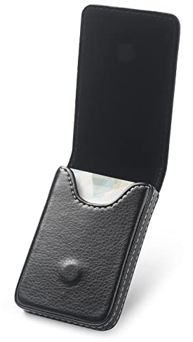 MAZYPO Visitenkartenetui,Visitenkartenständer für Männer Damen PU Leder Kartenhalter Taschen ID Etui Kreditkarten Etui mit Magnetverschluss