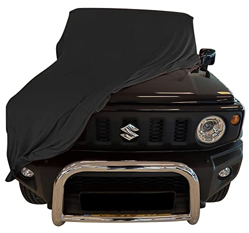 Star Cover Indoor Autoabdeckung kompatibel mit Suzuki Jimny SUPER Soft Stretch