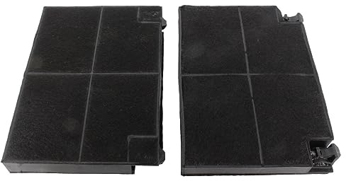 Paxanpax PCK179 Faber EFF70 Carbon Charcoal Filters - 195mm x 140mm x 20mm - Pack of 2
