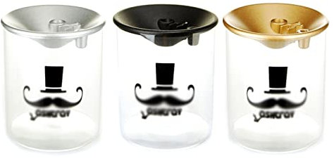 Smoker Ashtray Home indoor and outdoor decoration square table top ashtray glass ashtray ashtray cigar cigarette Decorative Ashtray (Color : B)