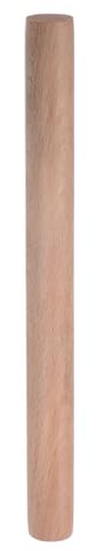 sourcing map Rolling Pin 11.8 x 1.1 Cylindrical Smooth Non-Stick Beech Wood Kitchen Roller Rolling Pins Small for Dough Baking Pastry Pizza Fondant Bread Making Tools