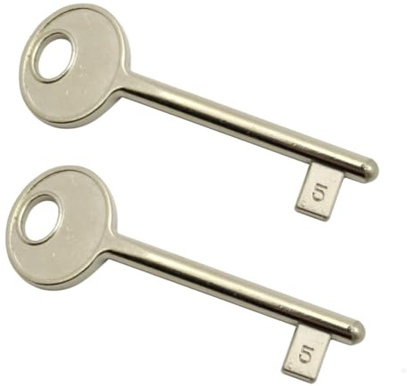 Clé pour serrure AGB intérieure encastrée (NICHELATO, N° 5)