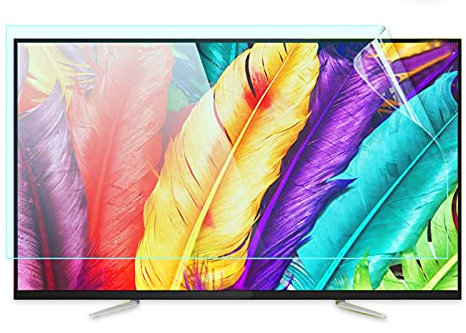 HBALDTEDC TV-Bildschirmschutzfolie, Anti-Blaulicht-Augenschutzfolie for Fernseher, Anti-Blend-/Anti-Kratzfolie for LCDs(75 1682 * 966)