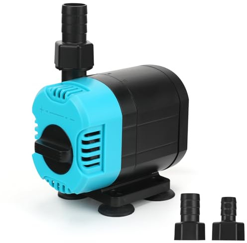 Wasserpumpe Tauchpumpe 2500 L/H - 40W Aquarium Pumpe Klein Teichpumpe