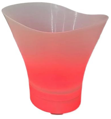 Seau à glace lumineux de 7 L, glacière lumineuse colorée, récipient à boisson étanche avec haut-parleur sans fil intégré, refroidisseur de boissons éclairé pour fêtes et événements en plein air