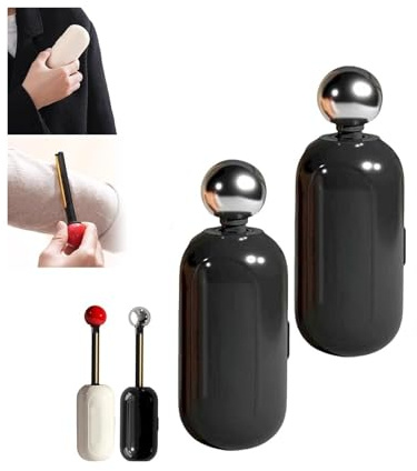 Rullo levapelucchi portatile, raschietto levapelucchi lavabile e riutilizzabile 2 in 1, mini rullo levapelucchi da viaggio for animali domestici, sfera appiccicosa for vestiti, mobili, peli di cani e