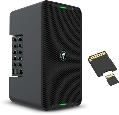 Mackie Showbox - Sistema de altavoces todo en uno con batidora extraíble y tarjeta de memoria