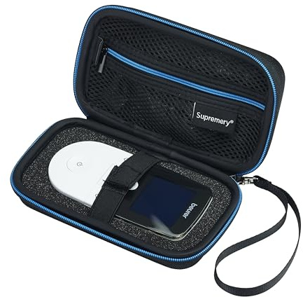 Supremery väska kompatibel med Beurer EM 49 Heat Digital TENS EMS Enhet Case tillbehör etui