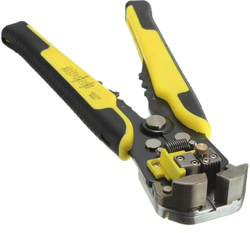 Pinza spelafili automatica multifunzionale 210 mm efficiente spelafili e crimpatura terminale per terminali isolati e non isolati, facile da usare