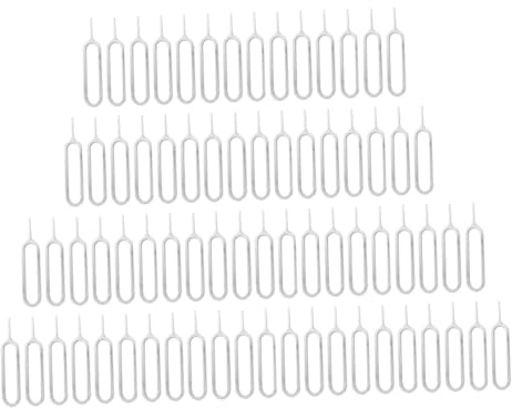 MOTHNUR 400Pcs Sim Card Removal Needles Phone Chip Remover Sim Tray Eject Pin for All Mobile Models Convenient Lightweight Silver