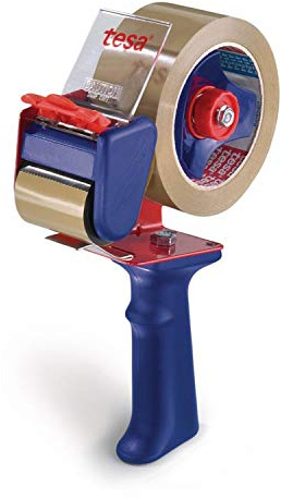 Tesa Nastro da imballaggio nastro adesivo con 2 ruote tesapack 66 m X 50 mm, mit 8 Rollen