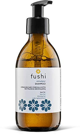 Fushi Stimulator Herbal Shampoo | Refillable Zero Waste Glass Bottle 230ml