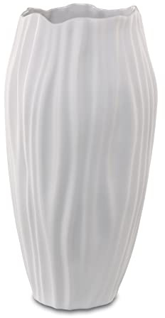 Goebel Vase, 30cm, Weiß