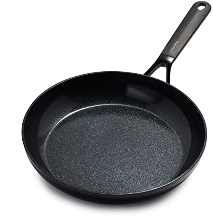 GreenPan SmartShape Gesunde 28 cm Keramik Antihaft Bratpfanne, PFAS-frei, Induktionsgeeignet, Backofengeeignet, Spülmaschinengeeignet, Schwarz
