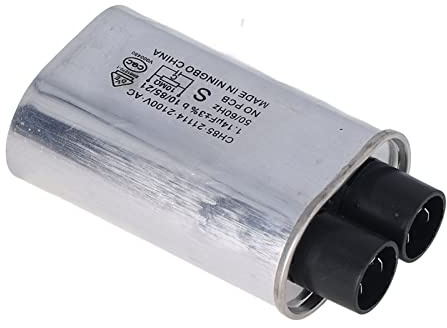 Universal-Mikrowellenherd 2100 V Mikrowellen-Hochspannungs-Mikrowellenkondensator Kondensator 1,14 UF Universal-4,8-mm-Mikrowellenkondensator mit Kleinem Einsatz Ersatz f¨¹r Mikrowellenherd