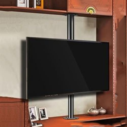 GUODDM Neigbar 360 Grad Drehbar Fernsehtisch - LCD TV 360 Grad Drehbarer Rahmen, Bodenständer Trennwand Drehbares Gestell, TV-Schrank Drehbare Basis, LCD-TV-Trennwandhalterung(850-1095mm)