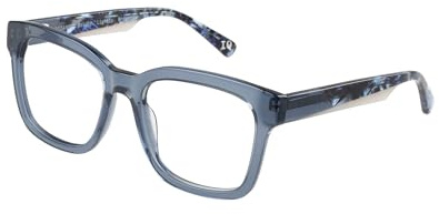 Botaniq Brille mit Sehstärke für Damen optional mit Sonnenbrillentönung oder Blaulichtfilter, Quadratisch, gefertigt aus Acetat (inklusive Brillenetui)