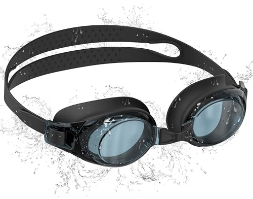 Seaflar Gafas Piscina Para Adultos - Aguas Abiertas Anti-Vaho ProteccióN UV Impermeables VisióN Clara - Ajuste FáCil Gafas Natacion Hombres Mujeres JóVenes-C-BK