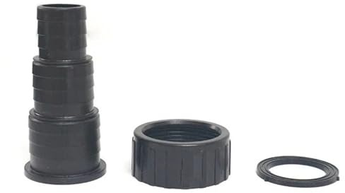 BODYA Conector de rosca hembra de 46 mm para manguera sumergible, estanque, barco, caravana
