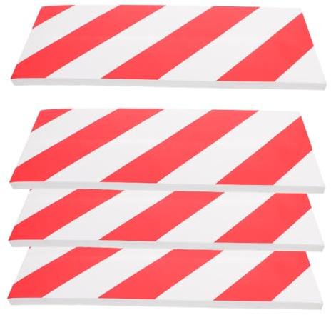 Toddmomy Paraspigoli da Muro per Garage Auto 4 Pezzi in Schiuma | Protezione per Angoli a Parete, per Porte Auto e Aree ad Alto Passaggio, Accessori Garage