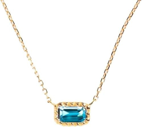 Kvinnors Silverhalsband 925 Sterling Med Birthstone Hänge Allergi- Choker Smycken För Kvinnor Flickor Födelsedag Jul