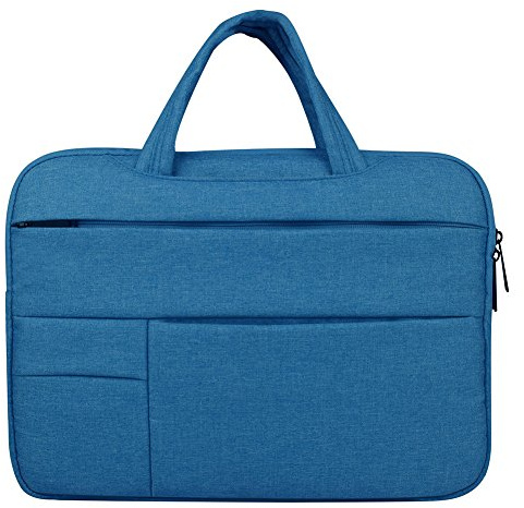 Business Housse Ordinateur Portable Sleeve Sacoche Sac a Main Simple Style Imperméable Nylon Tissu Ordinateur Portable Housse pour MacBook Air/Pro Retin/Ultrabook/Netbook 14